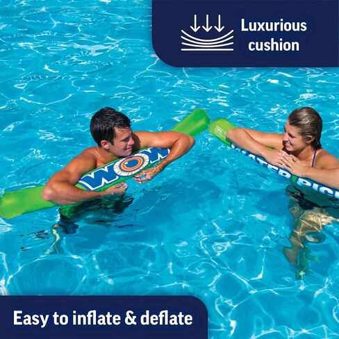 Wow Sports Rocket Slide Inflatable Pool Slide - with Built in Sprayer for Kids and Adults - Portable Pool Slides - Durable Vinyl in Saudi Arabia