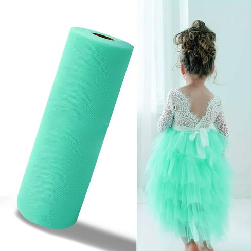 Tulle Fabric Rolls 54 inch by 20 Yards Black Tulle Bolt for Wedding Decorations Party Baby Shower Table Skirt Tutu DIY Decor in Saudi Arabia