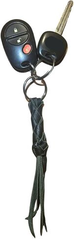 سلسلة مفاتيح من جلد الغنم الأمريكي الأصلي منسوجة يدويًا على طراز رعاة البقر الأمريكي in Kuwait