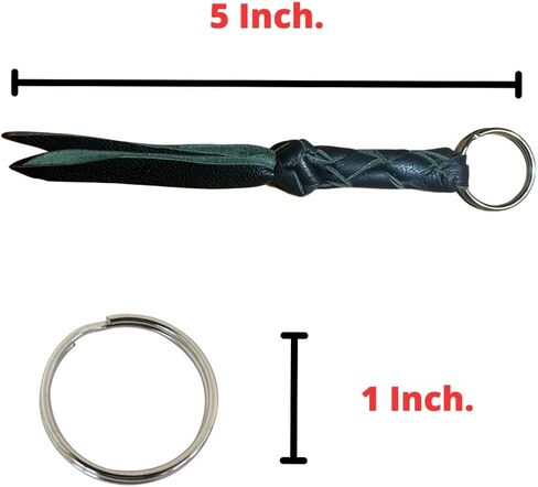 سلسلة مفاتيح من جلد الغنم الأمريكي الأصلي منسوجة يدويًا على طراز رعاة البقر الأمريكي in Kuwait