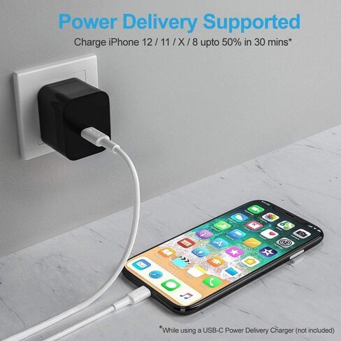 USB C to Lightning Cable 3ft, [Apple MFi Certified] 3.3ft iPhone PD Charger Compatible with iPhone 13/13 Pro Max/12/11/X/XS/XR/XS/8 Plus, iPad Air/Air Pods, Supports Power Delivery in Saudi Arabia