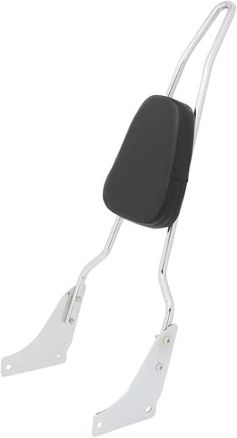مسند ظهر جديد للمقعد الخلفي باللون الفضي للدراجة النارية مسند ظهر سيسي بار متوافق مع Honda Shadow VT1100 SABRE 1100 ACE 95-05 in Kuwait