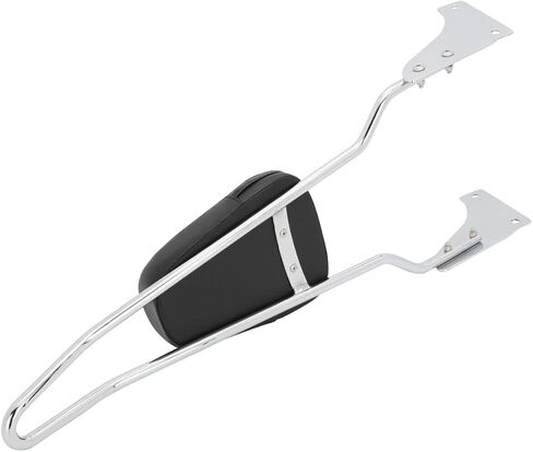 مسند ظهر جديد للمقعد الخلفي باللون الفضي للدراجة النارية مسند ظهر سيسي بار متوافق مع Honda Shadow VT1100 SABRE 1100 ACE 95-05 in Kuwait