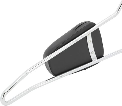 مسند ظهر جديد للمقعد الخلفي باللون الفضي للدراجة النارية مسند ظهر سيسي بار متوافق مع Honda Shadow VT1100 SABRE 1100 ACE 95-05 in Kuwait