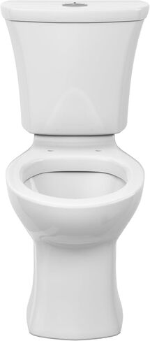 American Standard 204AA200.020 Edgemere Two-Piece Toilet, Elongated Front, Dual Flush, White, 1.1-1.6 gpf in Saudi Arabia