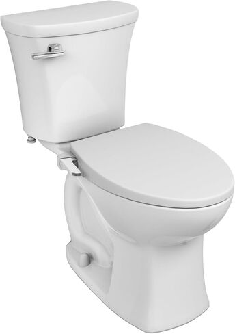 American Standard 204AA200.020 Edgemere Two-Piece Toilet, Elongated Front, Dual Flush, White, 1.1-1.6 gpf in Saudi Arabia