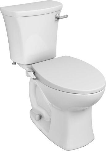 American Standard 204AA200.020 Edgemere Two-Piece Toilet, Elongated Front, Dual Flush, White, 1.1-1.6 gpf in Saudi Arabia