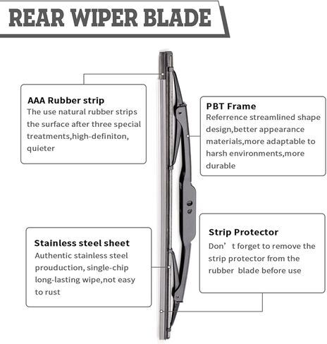 بديل لمجموعة صامولة ذراع الممسحة الخلفية Ford Escape، Mercury Mariner 2001-2006، مجموعة ملحقات غطاء الممسحة الخلفية، مجموعة غطاء الممسحة لنافذة الزجاج الأمامي الخلفي، OE:2L8Z-17526-AA in Kuwait