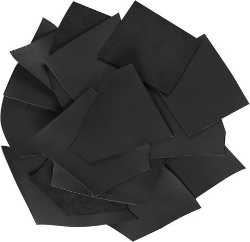 قصاصات جلدية مدبوغة نباتية من Ringsun، جلد محبب بالكامل 2 مم للأدوات اليدوية، 3 رطل in Kuwait