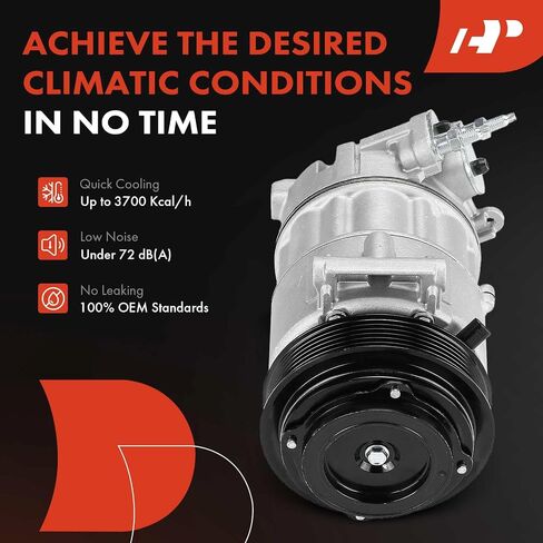 A-Premium Air Conditioner AC Compressor with Clutch Compatible with Chrysler Pacifica 2017-2022, Voyager 2020-2022, 3.6L in Saudi Arabia