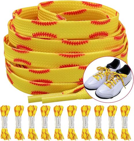 Softball Gifts,Baseball Gifts,Baseball Party Favors,Softball Gifts for Girls,Baseball Team Gifts Bulk,10 Pairs,47" in Saudi Arabia