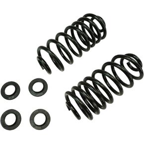 TRQ Rear Driver Passenger Side Coil Spring Air Suspension Conversion Kit Set