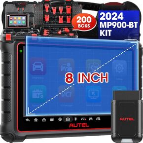 Autel MaxiPRO MP900-BT Kit Scanner w/ 200 Bucks OBD1 Kit: 2024 DoIP/CAN FD MP900BT Kit, New Model of MK900BT MP900-BT MS906BT, Pro ECU Coding as MS906 Pro, 3000+ Tests, 40+ Service, OS 11, FCA SGW