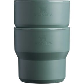 Stanley Wildfare Core Stacking Cup Set (2pk) 10 OZ Shale