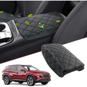 Update for 2022 2023 2024 Hyundai Tucson Center Console Cover 2022 2023 2024 Santa Cruz Armrest Cover Seat Box Cover Protector 2022 2023 2024 Tucson Accessories Center Console Soft Cushion