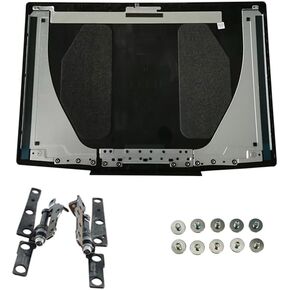 New for Dell Ins-piron Gaming G3 15 3590 G3 15 3500 0747KP Laptop LCD Back Cover with Screws and Hinges Set Blue Logo 747KP Top Case Rear Lid
