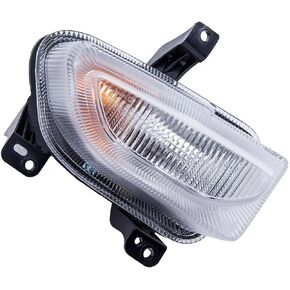 68256432AA 68256431AA Driver Passenger Side Front Park Turn Signal Light for Jeep Renegade 2015-2018 2017 2016 Parking Marker Lamp Corner Light Assembly CH2530105 CH2531105