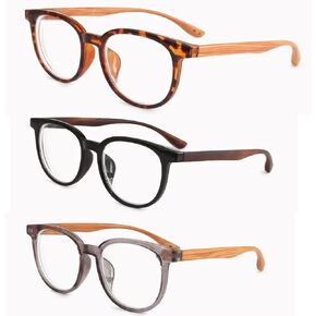 3 Pack Nearsighted Glasses for Women Men Distance Myopia Glasses Distance Glasses For Driving