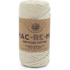 Lion Brand Yarn Mac-Re-Me Yarn, 1 Count (Pack of 1), Mineral