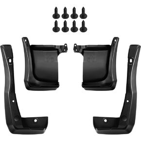 SPEEDWOW Mud Flaps,Fit for 2013-2015 Honda Accord(Not fit Side Skirts),Front and Rear 4Piece/Set（No Drilling Required）
