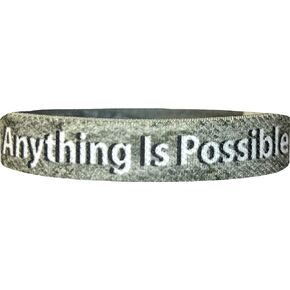 Motivational & Inspirational Bracelet – Uplifting Positive Affirmations Reversible Stretch Wristband - Encouragement Focus Fitness Sports Motivation LLC