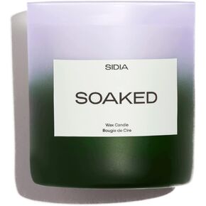 SIDIA - Braless Natural Candle (Bamboo, Amber, Guaiac Wood) | Luxury Clean Beauty + Non-Toxic Fragrance (8 oz | 240 g)