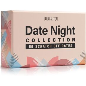 Lulu & You 55 Scratch Off Date Night Ideas for Couples - Unlock Excitement with Our Date Night Cards - Romantic Wedding Gift for Couples & Cool Bridal Shower Gift Idea