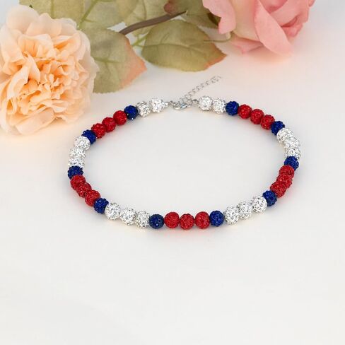 LINY Rhinestone Baseball Necklace Bling Ball Necklaces for Baseball Lovers Ice Collection Necklace Stylish Sports Accessory Gifts for Girls Boys in Saudi Arabia