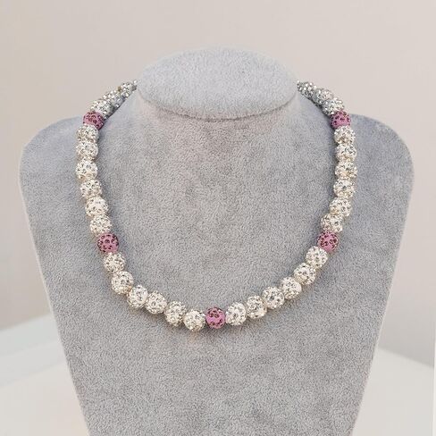 LINY Rhinestone Baseball Necklace Bling Ball Necklaces for Baseball Lovers Ice Collection Necklace Stylish Sports Accessory Gifts for Girls Boys in Kuwait