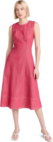 Shoshanna Women's Strawberry Denim Cora Dress in Saudi Arabia