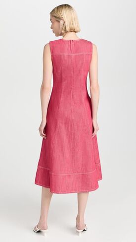 Shoshanna Women's Strawberry Denim Cora Dress in Saudi Arabia