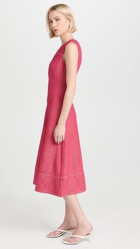 Shoshanna Women's Strawberry Denim Cora Dress in Saudi Arabia