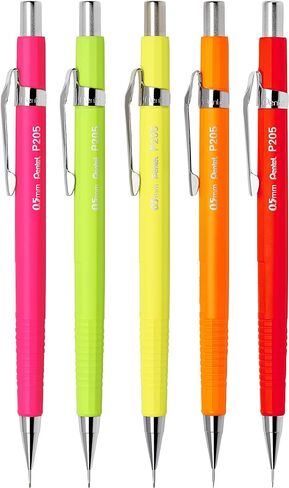 Pentel P205-F - Sharp Mechanical Drawing Pencil 0.5 mm, Barrel Pink in Saudi Arabia