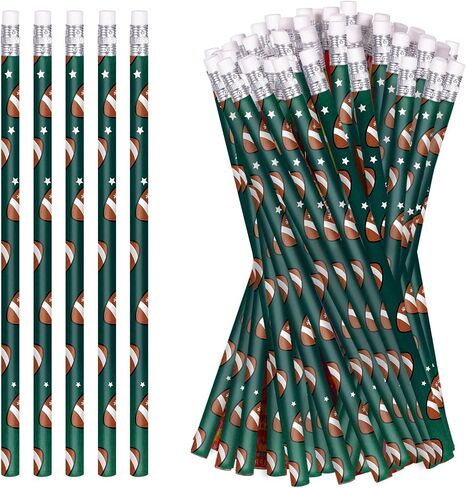 48 Sports Pencils Sports Ball Pencils with Erasers Fun Wooden Sports Pencils Birthday Pencil Drawing Pencils for School Office Stationery Class Reward Supplies (Baseball) in Saudi Arabia