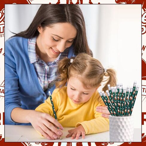 48 Sports Pencils Sports Ball Pencils with Erasers Fun Wooden Sports Pencils Birthday Pencil Drawing Pencils for School Office Stationery Class Reward Supplies (Baseball) in Saudi Arabia
