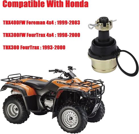 Ball Joint Fits For Honda TRX250 300 51355-HP5-601 / Cam-Am Outlander Traxter Renegade 706200653 / Yamaha Grizzly350 YFM350 37S-23549-01-00 (BLACE) in Saudi Arabia
