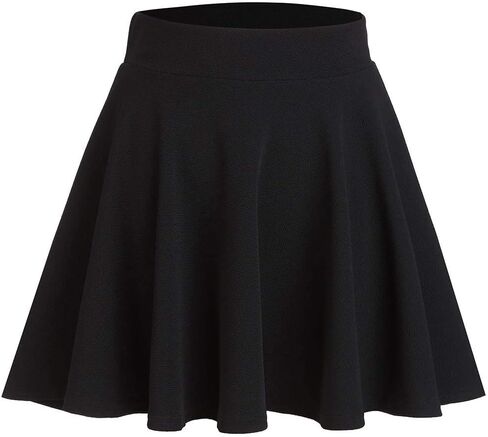 CUNLIN Womens Skirt XXS-6XL Plus Size Super Stretchy Elastic Waist Skirts in Saudi Arabia
