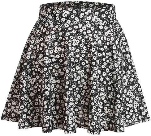 CUNLIN Womens Skirt XXS-6XL Plus Size Super Stretchy Elastic Waist Skirts in Saudi Arabia