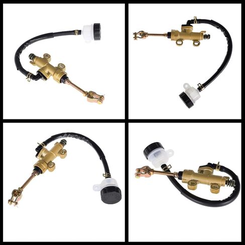 Motorcycle Rear Brake Master Cylinder Hydraulic Brake Pump w/Reservoir Set Replacement for Honda CBR600RR CBR600 CBR1000RR 900RR 900 CBR1100XX CB1300F S in Saudi Arabia