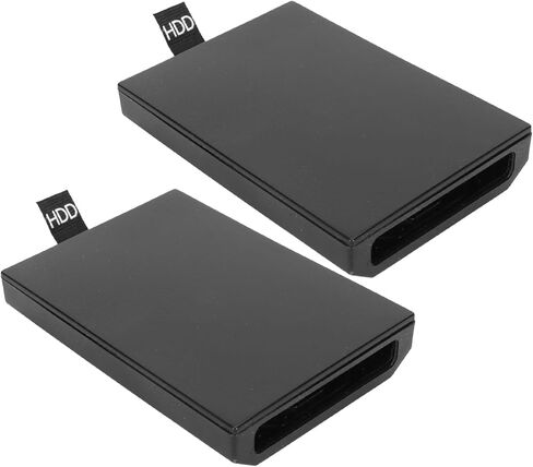 2Pcs Console Internal Hard Drive Enclosure for 360 Slim Replacement HDD Case Shell in Saudi Arabia
