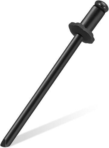 Fit for GM NOS Dash Rosette Rivets Stainless Steel, Fit for Ford Chrysler AMC VIN DOOR TAG Black 4Packs in Saudi Arabia