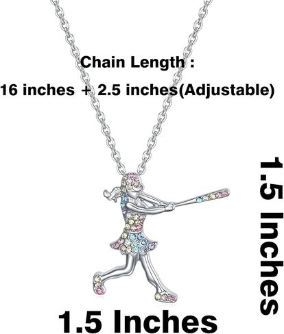 Volleyball/Basketball/Soccer/Football Gifts Necklace for Girls Women,Shine Colorful Sports Lovers Jewelry Birthday Gifts for Girls Daughter and Niece in Saudi Arabia
