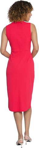Maggy London Sleeveless Jewel Neck Asymmetrical Midi for Wedding Guest | Cocktail Dress for Women in Saudi Arabia