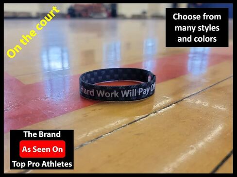 Motivational & Inspirational Bracelet – Uplifting Positive Affirmations Reversible Stretch Wristband - Encouragement Focus Fitness Sports Motivation LLC in Saudi Arabia