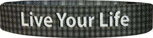 Motivational & Inspirational Bracelet – Uplifting Positive Affirmations Reversible Stretch Wristband - Encouragement Focus Fitness Sports Motivation LLC in Saudi Arabia