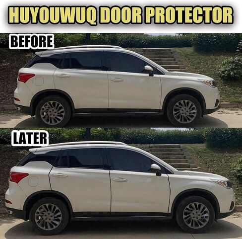 Door Protector Car Door Protector Edge Guards Car Door Edge Guards Adhesive Free Universal for Cars, Trucks, Suvs, Suvs and Most Car Door Panels (Black, 16.4Ft（5M）) in Saudi Arabia