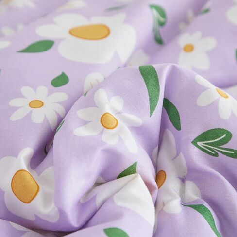 3 Pieces Crib Bedding Set Baby Ruffle Quilted Comforter with Fitted Sheet and Bed Skirt - Cute Ruffled Shabby Chic Baby Bedding Soft Blanket DesignOrange Flowers in Saudi Arabia
