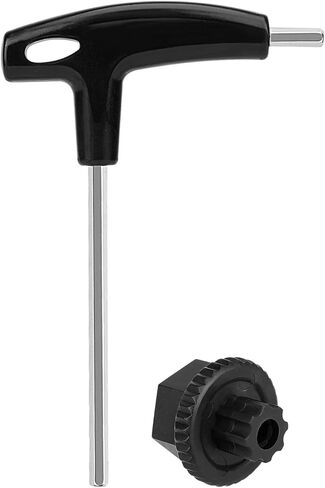 أداة إزالة كرنك هولو تك، مستخرج كرنك الدراجة، مقبض على شكل حرف T، أداة ضبط الغطاء السداسي، أداة كرنك متوافقة مع Shimano HollowTech XT XTR R in Kuwait