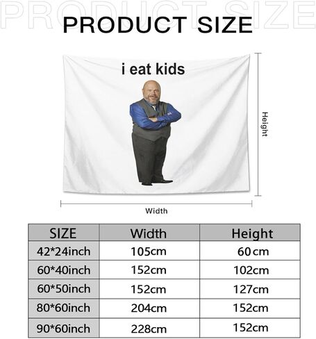 I Hate Kids Tapestry Funny Tapestries Wall Hanging Meme Backdrop Party Decorations for College Dorm Bedroom Living Room Art Poster 40x30 Inch in Saudi Arabia