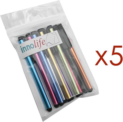 Metal Stylus Touch Screen Pen Compatible with Apple iPhone 4 4S 5 5S 5C 6 6 Plus iPad Galaxy Tablet Smartphone PDA (50) in Saudi Arabia